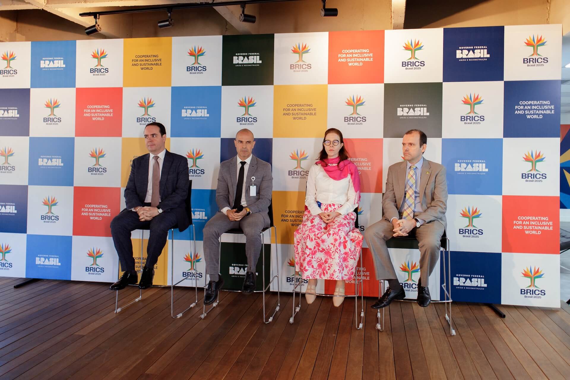 During the press conference, representatives from the Ministry of Communications (Ministério das Comunicações) stated that the final details of the ministerial declaration are currently being finalized. Photo: Isabela Castilho