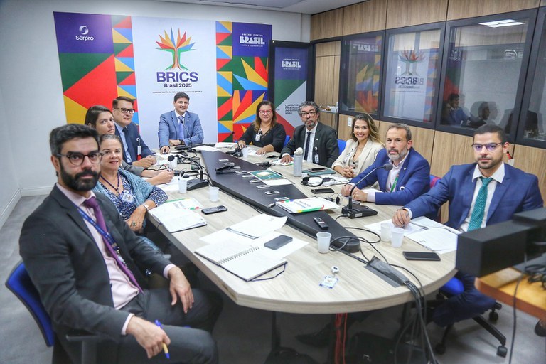 BRICS Sports Working Group will elaborate a memorandum with guidelines to expand cooperation among the countries of the bloc | Image: Ronaldo Caldas/Ministry of Sports of Brasil