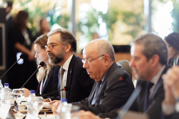 Brasil’s Minister of Foreign Affairs, Ambassador Mauro Vieira, attended the first meeting back in February — Photo: Isabela Castilho / BRICS Brasil