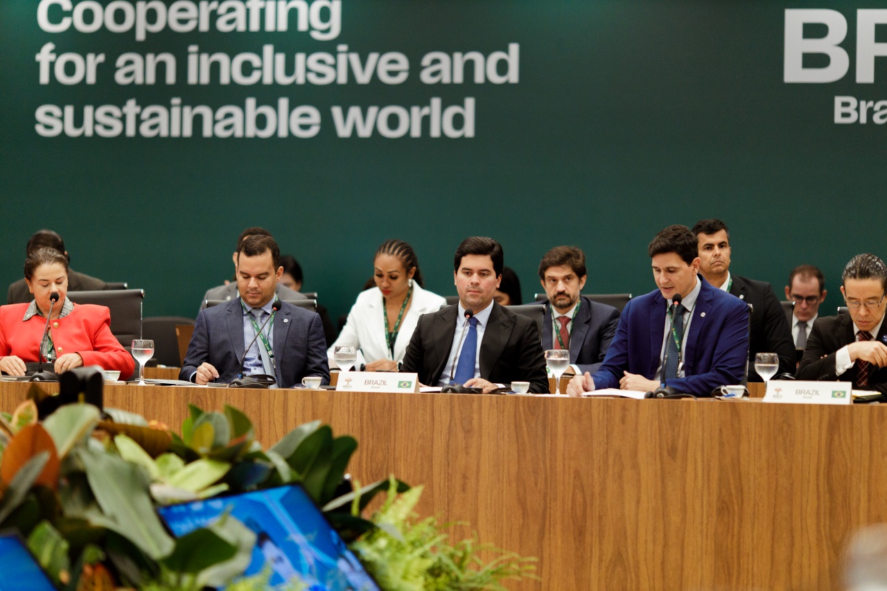 BRICS Sports Ministers approve Memorandum of Understanding on Cooperation in the Field of Physical Culture and Sport at the Itamaraty Palace.Photo: Isabela Castilo | BRICS Brasil