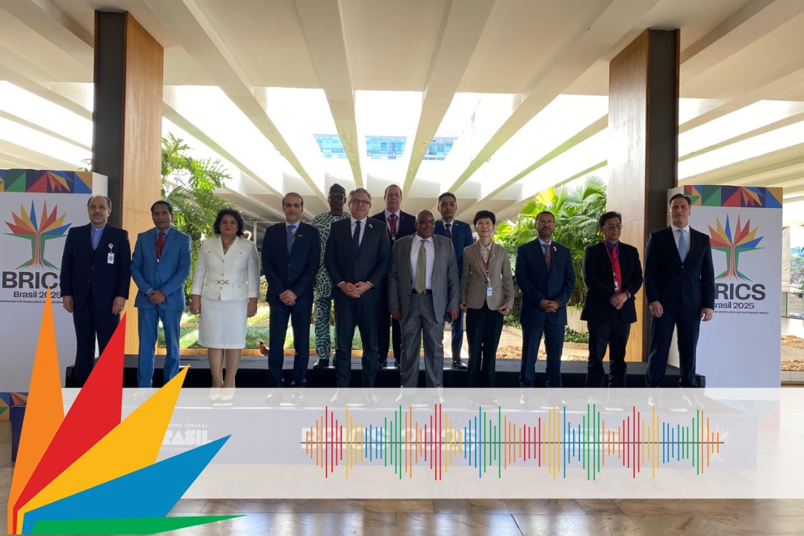 Representantes dos onze países-membros do BRICS debateram prioridades para a Saúde, durante reunião de Ministros da Saúde no Itamaraty, na terça-feira, 17/6 - Foto: João Risi / MS