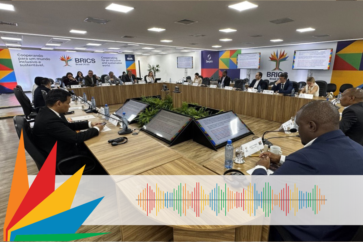 Delegates emphasize the importance of cooperation to standardize regulations amid a global context of economic uncertainty. PHOTO: Fabiano Ribeiro/ BRICS Brasil