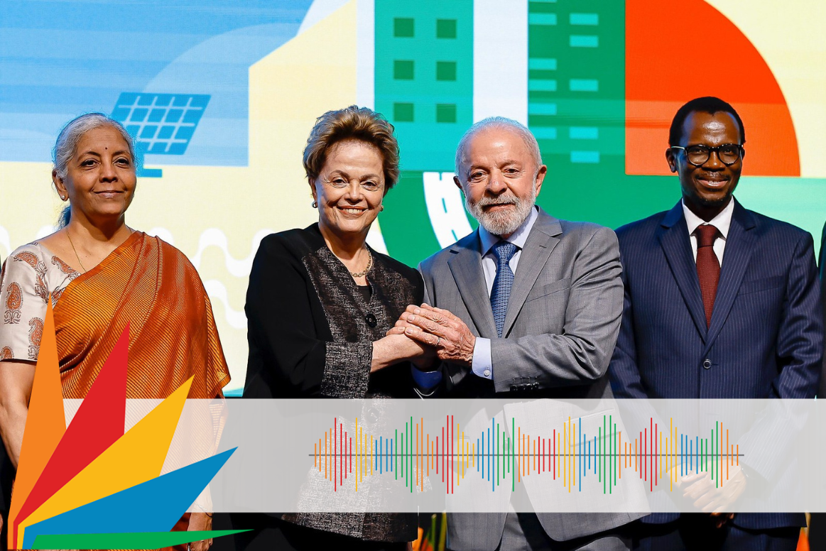 Presidente Lula e presidenta do NDB, Dilma Rousseff, celebram dez anos do NDB em cerimönia no RJ, às vésperas da Cúpula do BRICS - Foto: Ricardo Stuckert