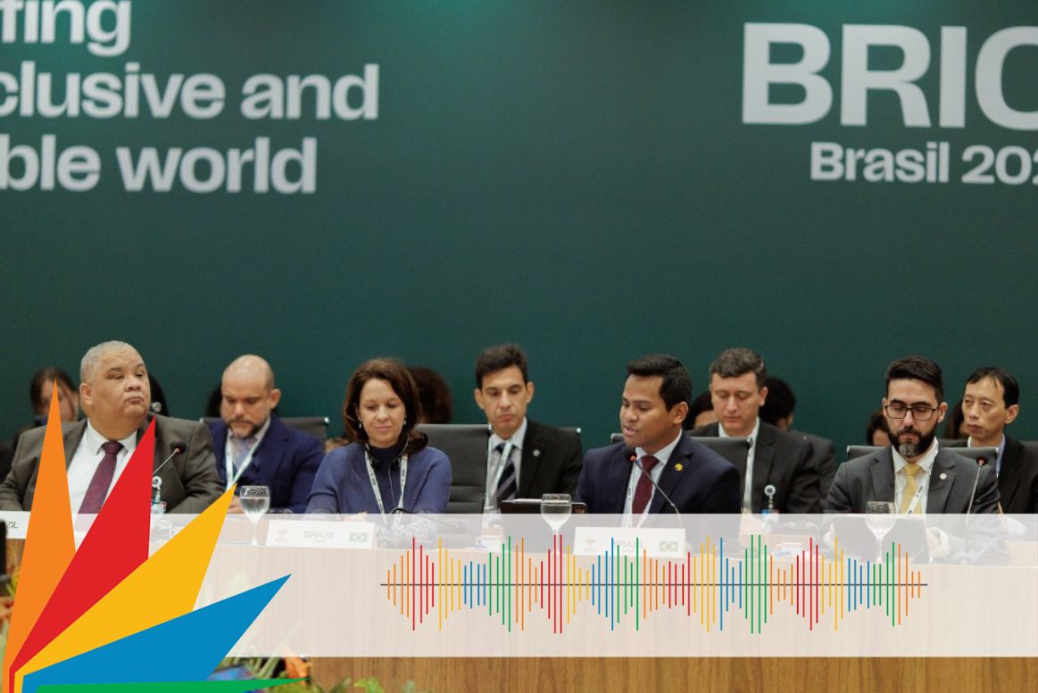 Coordenaram a reunião os Ministérios de Portos e Aeroportos, dos Transportes, e de Cidade. Foto: Isabela Castilho | BRICS Brasil