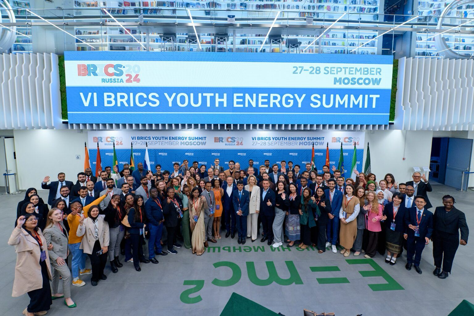 No último ano, o encontro aconteceu na Rússia. Foto: Divulgação/Agência de Energia da Juventude do BRICS