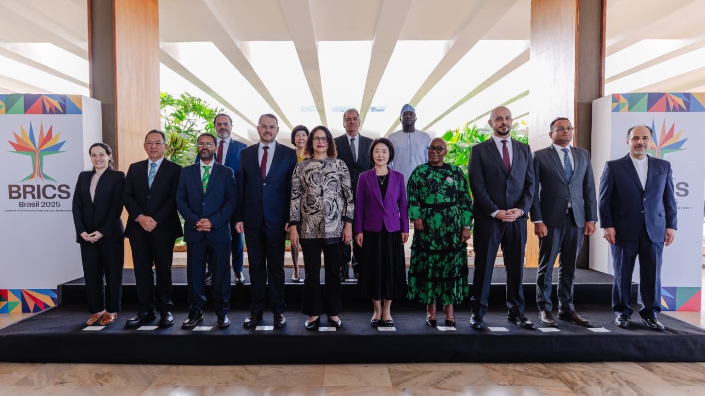 Uso de tecnologias de maneira mais equitativa pelos países do Sul Global foi um dos destaques da Declaração Ministerial de Ciência, Tecnologia e Inovação, nesta quarta-feira, 25/6 — Foto: Luara Baggi/MCTI