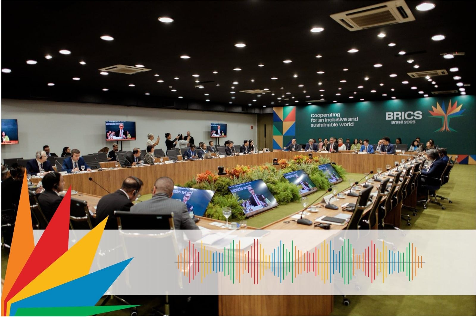 BRICS Brasil oñomoirüva ka’avotygua omombareteve 50 tembiaporã 2027 peve| Foto: Isabela Castilho