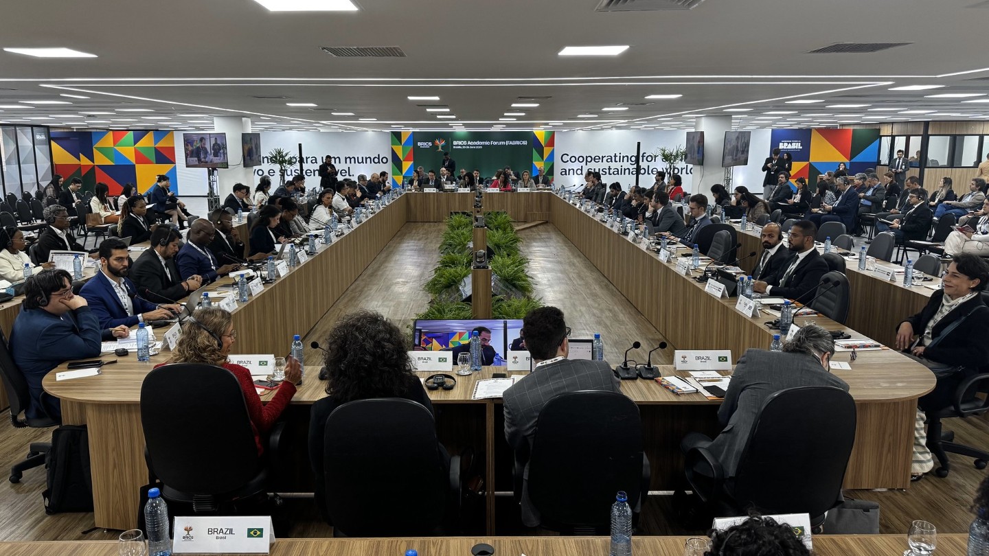 Sob coordenação do Ipea, o Fórum Acadêmico realizou ciclo de debates estratégicos sob a presidência brasileira do BRICS - Foto: Fabiano Ribeiro / BRICS Brasil