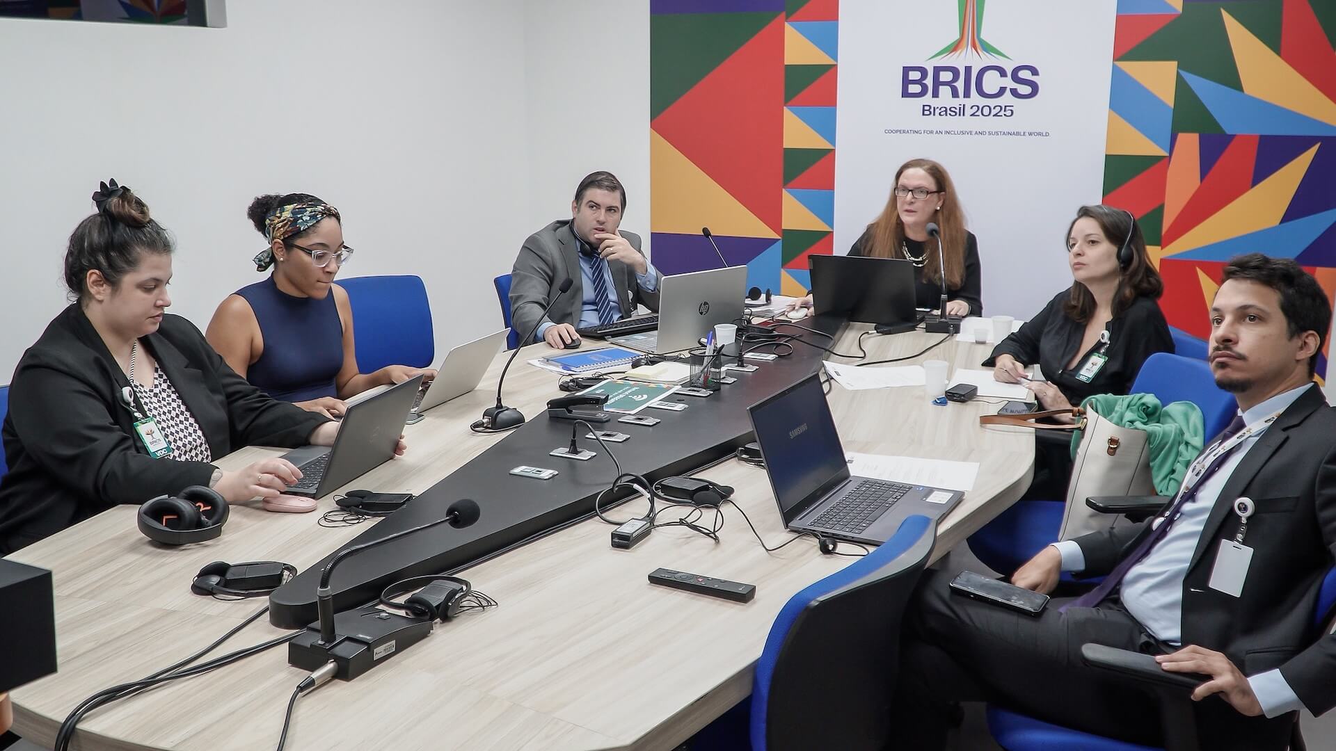 The new MSME Working Group was launched last year and is currently being structured under the Brazilian presidency. Image: Rafael Neddermeyer/BRICS Brasil/PR