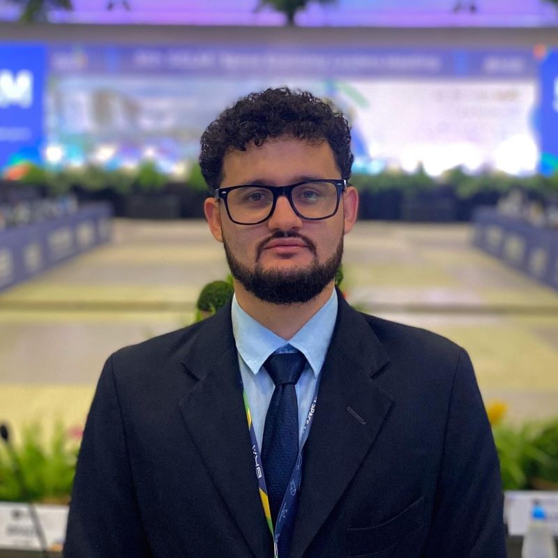 Vinicius Miguel, 27-year-old, from Foz do Iguaçu (PR)